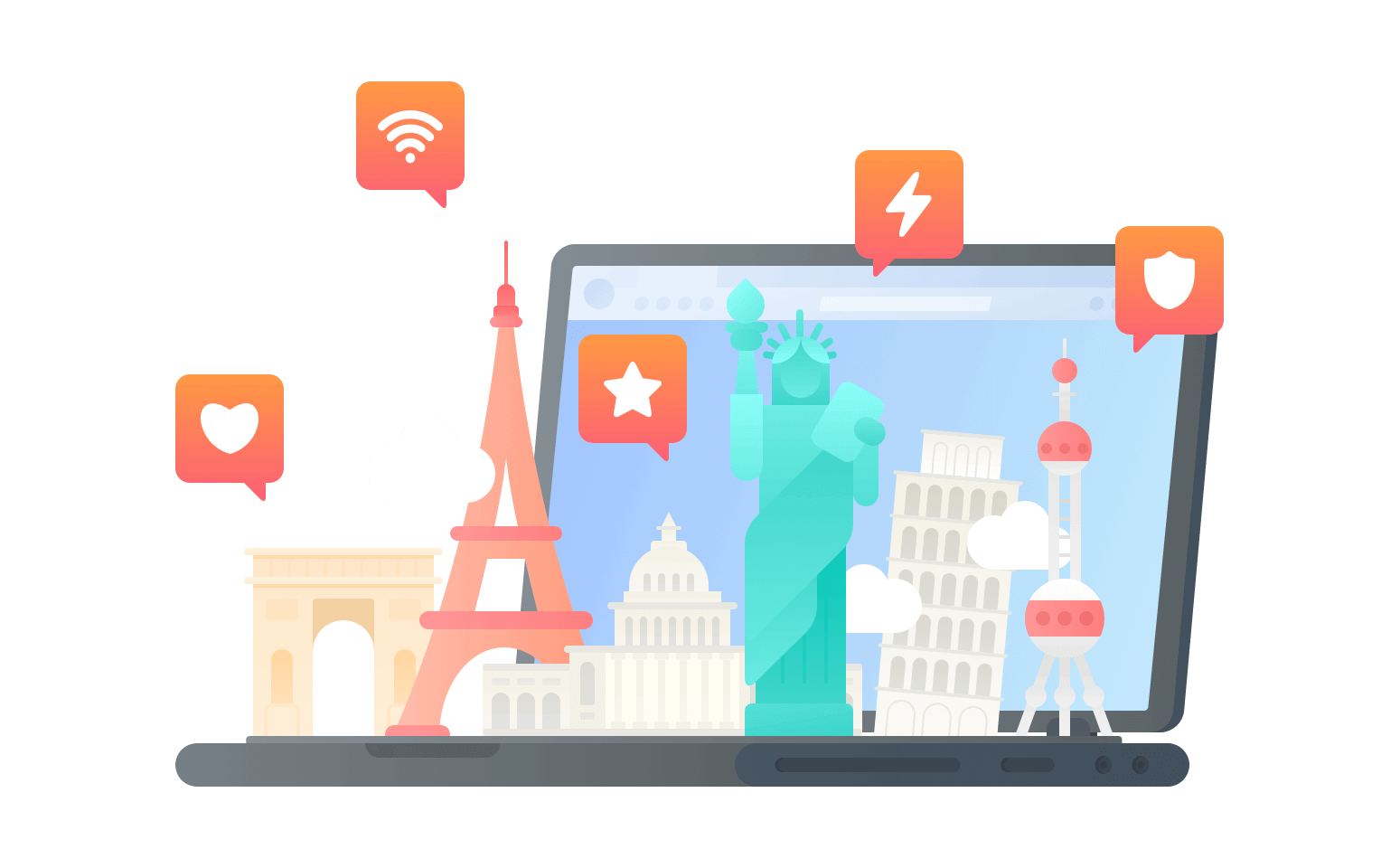 海外翻回国VPN - 解锁通